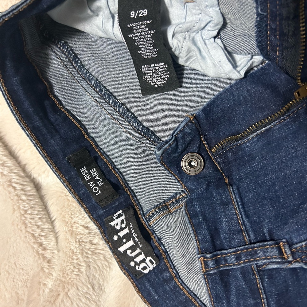 Girl/Woman Flare Blue Jeans